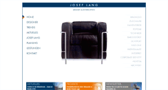 Desktop Screenshot of joseflang.at